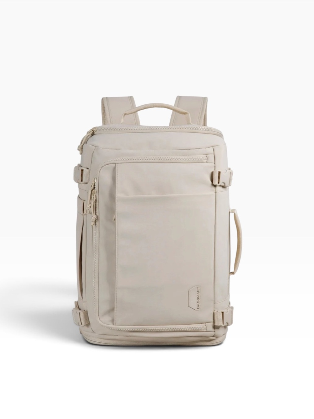 BAGSMART Blast Travel Backpack Neutral Beige 28L - Picture 2 of 12